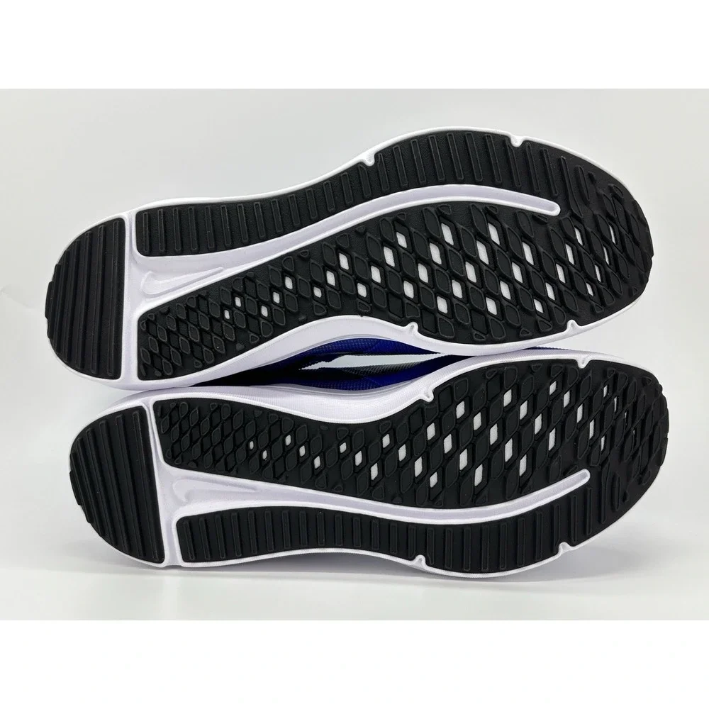 Nike Downshifter 12 Racer Blue Black High Voltage Size 9.5 / 11 DD9293-402